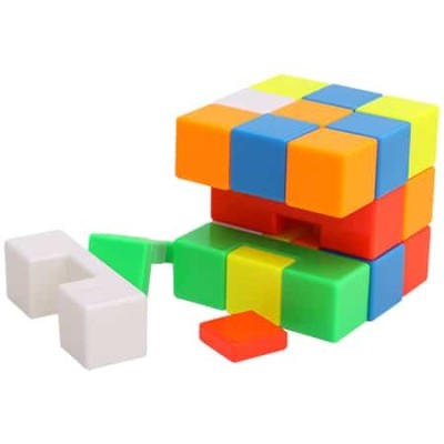 Cub tip Rubik Interlocked Cube, jucarie educativa foto