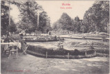 CP BUZIAS BUZIASFURDO PARKRESZLET PARCUL ND(1909), Circulata, Fotografie