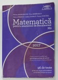 MATEMATICA PENTRU EXAMENUL DE BACALAUREAT ,M2 , 96 DE TESTE de MARIAN ANDRONACHE ...FLORIAN DUMITREL , 2017 , PREZINTA URME DE UZURA SI DE INDOIRE