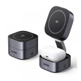 Incarcator Retea Wireless UGREEN W702 3in1, 20W, 1.67A, 1 x USB-C, Negru