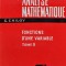 Analyse mathematique fonctions d&#039;une variable, tome II - 1972 - G. Chilov (AN80)