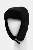 Barbour caciula din bumbac culoarea negru, bumbac, MHA0710