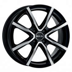 Jante PEUGEOT 307 7J x 17 Inch 4X108 et25 - Mak Milano 4 Black Mirror - pret / buc foto