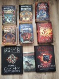 George R R Martin&ndash; seria Lumea de gheata si foc (9 titluri) - editie hardcover