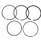 Set segmenti diametru 57mm, 1x1x2
