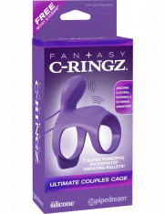 Inele penis - Fantasy C-Ringz Ultimate Couples Cage foto