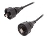 Patch cord Ethernet 2m Buccaneer 8 pini poliamidă aurit