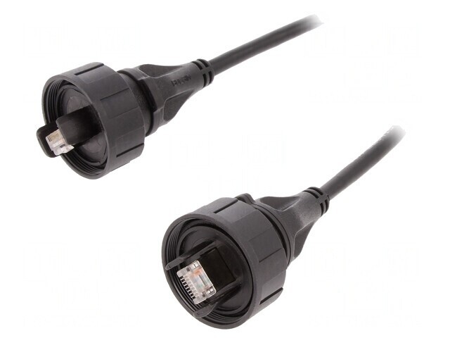 Patch cord Ethernet 2m Buccaneer 8 pini poliamidă aurit