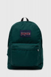 Jansport rucsac culoarea verde, mare, cu imprimeu