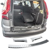 Set de 2 protectii bara spate si interior portbagaj crom premium pentru Dacia Jogger din 2021