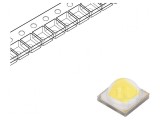 LED SMD alb 120&deg; 700mA 300-316lm 3,45x3,45x2,265mm