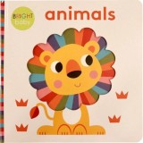 Carte pentru copii Bright Baby Foam Animale 10 pagini din spuma educative prescolari