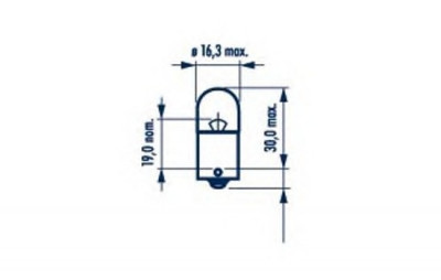 Bec Auxiliar 24V R10w Set 10 Buc Narva 45131 17326 foto