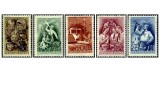Ungaria 1951 - ziua copiilor, serie neuzata