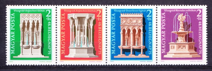 TSV$ - 1975 MICHEL 3060-3063, UNGARIA CULTURA, MNH/** LUX