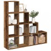 VidaXL Bibliotecă/separator cameră lemn vechi 131,5x29x131,5 cm lemn