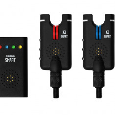 Set de semnalizatoare/avertizori wireless Delphin SMART, receptor + doi avertizori, valigeta de transport