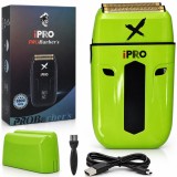 Cumpara ieftin Aparat de Ras Electric Profesional 4D BIRAI&reg; PulseX iPRO, Shaver 8800 RPM, Acumulator Reincarcabil, 3 Viteze Ajustabile, Waterproof, Display LCD, Afis