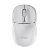 Mouse Wireless Trust, 1600 DPI, 4 Butoane, Optic, Alb, USB, Ambidextru, Baterii AAA, Autonomie 6 Luni