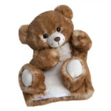 Cumpara ieftin Marioneta Histoire D Ours - ursulet de plus, 25 cm, maro