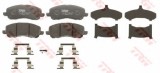 Set placute frana,frana disc MITSUBISHI OUTLANDER II (CW) (2006 - 2012) TRW GDB4142