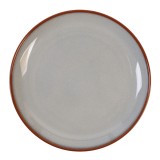 Farfurie intinsa ST-006-DT, ceramica, gri, 20 cm