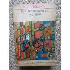 Sublocotenentul invizibil Iuri Tinianov