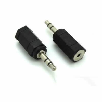 Mufa Adaptor audio 3pin Jack 2.5mm Mama la 3.5mm Tata, Active, calitate deosebita, negru foto