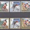 Bhutan 1967 Scouting World jamboree overprint Mi.155-160 MNH U.075