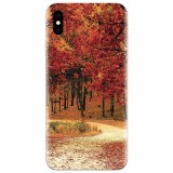 Husa silicon pentru Apple Iphone X, Autumn