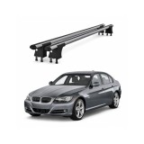 Set bare transversale aluminiu cu prindere in puncte fixe compatibile BMW Seria 3 E90 2005-2012 negre sau argintii Cod: 120101 Kit 201