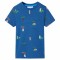 Tricou pentru copii, albastru &icirc;nchis melanj, 140 12233
