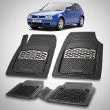 Cumpara ieftin Covorase Auto Tip Tavita Cauciuc TEAMCAR&reg; Volkswagen Golf 4 (1997-2006) Argintii, Fara Miros