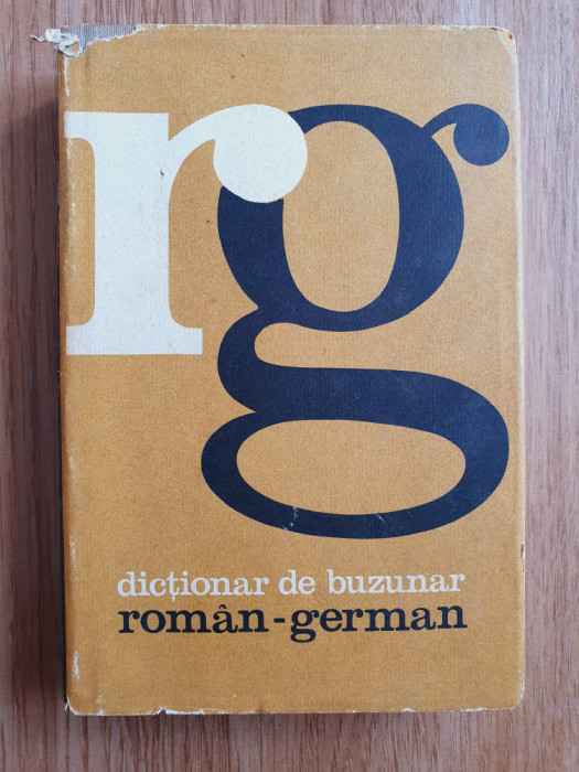 DICTIONAR DE BUZUNAR ROMAN-GERMAN - Isbasescu