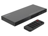 DIGITUS Switch HDMI 1.4 HDCP 1.4 4K UHD 2160p cu telecomandă și alimentator negru