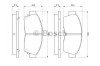 Set placute frana,frana disc TOYOTA COROLLA Hatchback (E11) (1997 - 2002) BOSCH 0 986 461 123