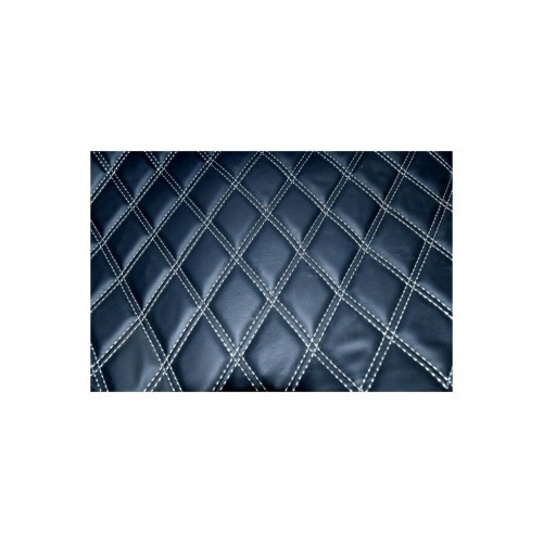 Material imitatie piele tapiterie romb negru/cusatura gri Cod: Y01NG Automotive TrustedCars