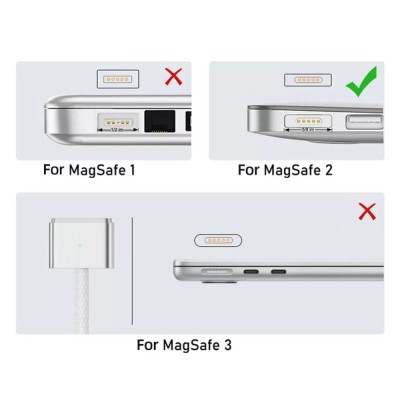 Adaptor de &amp;icirc;ncărcare TKDM88M35 - convertor - USB Typ C la Magsafe 2 pentru Macbook Pro Macbook Air foto