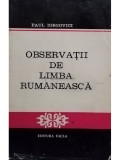 Paul Iorgovici - Observatii de limba rumaneasca (editia 1979)