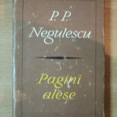 PAGINI ALESE de P.P. NEGULESCU , 1967