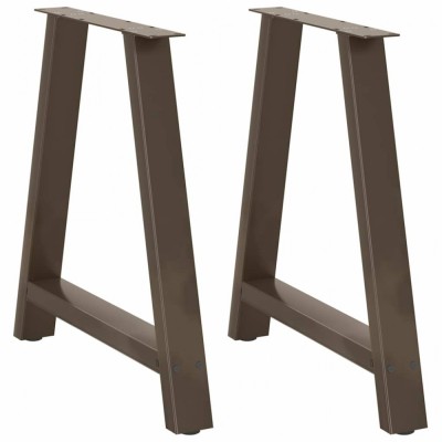 Gossi picioare masuta de cafea in forma de a 2 buc 70x(72-73) cm otel foto