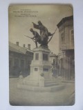 Rara!Carte postala foto-Odobesti(Vrancea):Monumentul Eroilor Odobesteni,cca 1910
