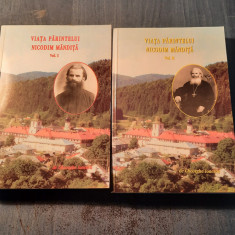 Viata Parintelui Nicodim Mandita 2 volume Gheorghe Ionescu