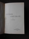 CUVINTE ADEVARATE - N. IORGA EDITIA I