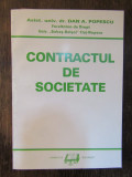 Contractul de societate - Dan Popescu