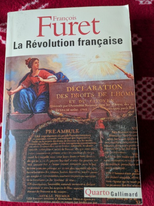 Fran&ccedil;ois Furet, La R&eacute;volution fran&ccedil;aise