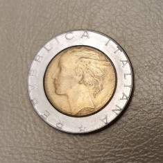 Italia - 500 lire (1990) monedă s029