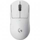 Mouse wireless gaming Logitech G Pro X Superlight, 25600 DPI, Alb