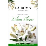 Cumpara ieftin Saculet parfumat Crin (Lilium Flower), 1 bucata, aroma florala proaspata si eleganta, ideal pentru dulap, sertar, bagaj sau masina