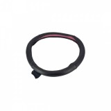 Husa Volan Piele Neagra Gaurele M 37-39cm ALM Accesorii Auto
